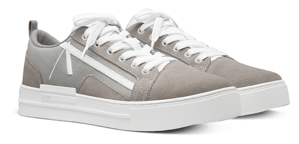 ARKK Collection Sommr Canvas PET Suede R-H20 | Ice Grey White | Men Sommr
